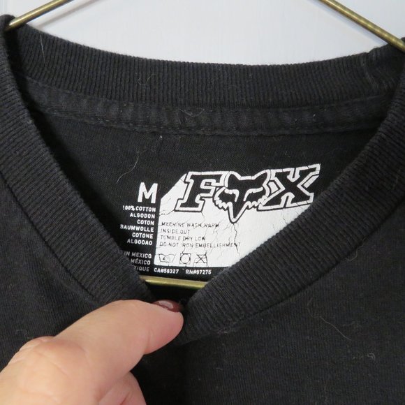 Fox Racing Company - Black Tshirt Medium - Picture 2 of 3